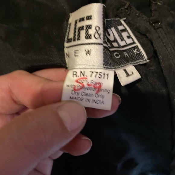 Vintage 90’s Silk Beaded Little Black Dress EUC SZ L - Picture 10 of 14